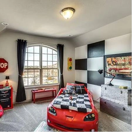 Arabalı Yataklı Çocuk Odası Tasarımı