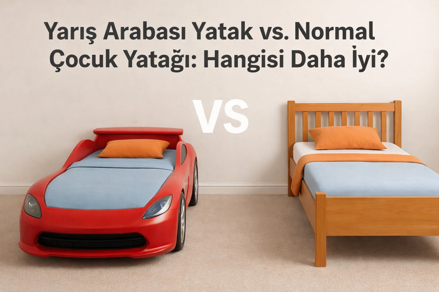 Arabası Yatak mı Normal Çocuk Yatağı mı? Hangisi Daha İyi?