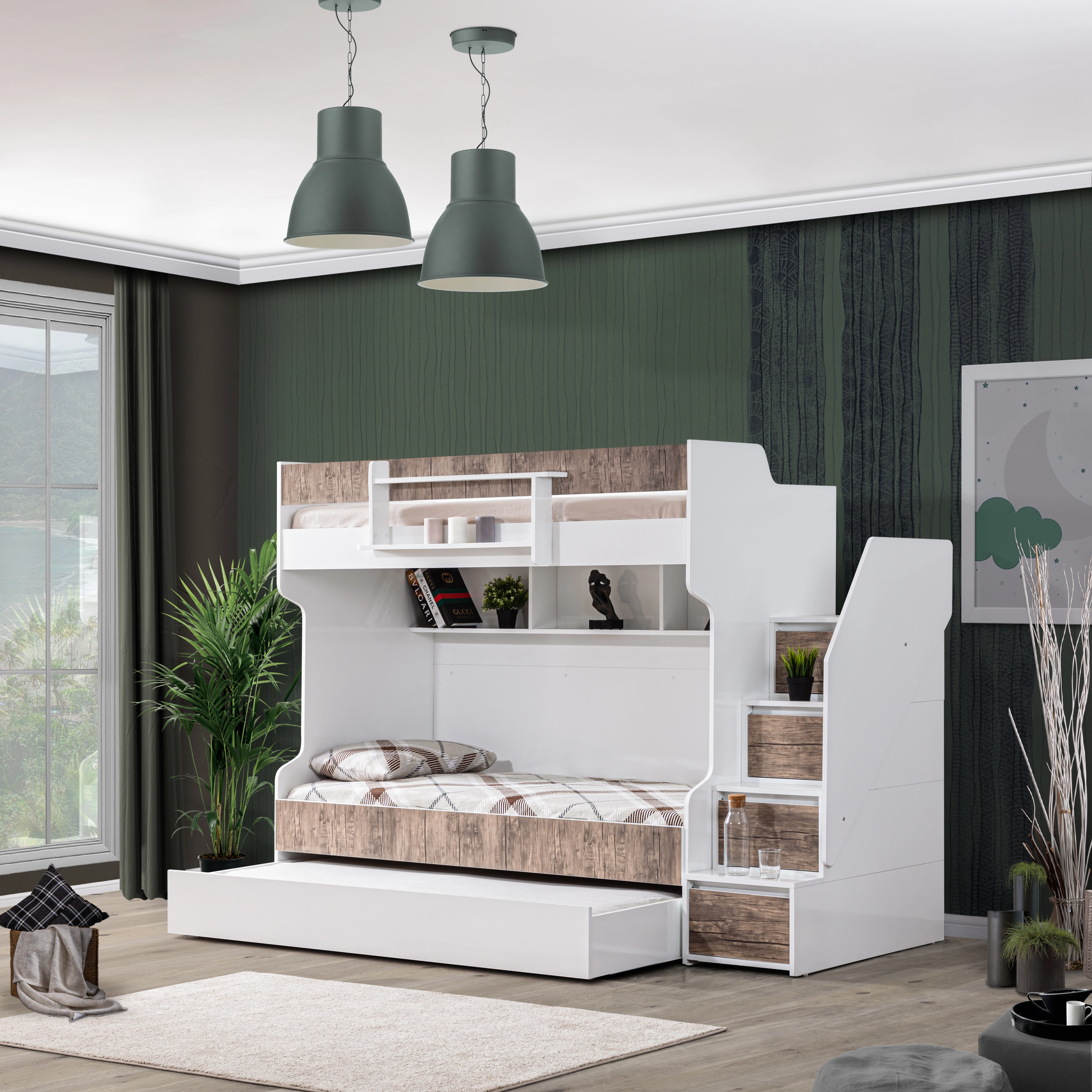 Berlin Ranza | Şık & Dayanıklı Çocuk Ranzası