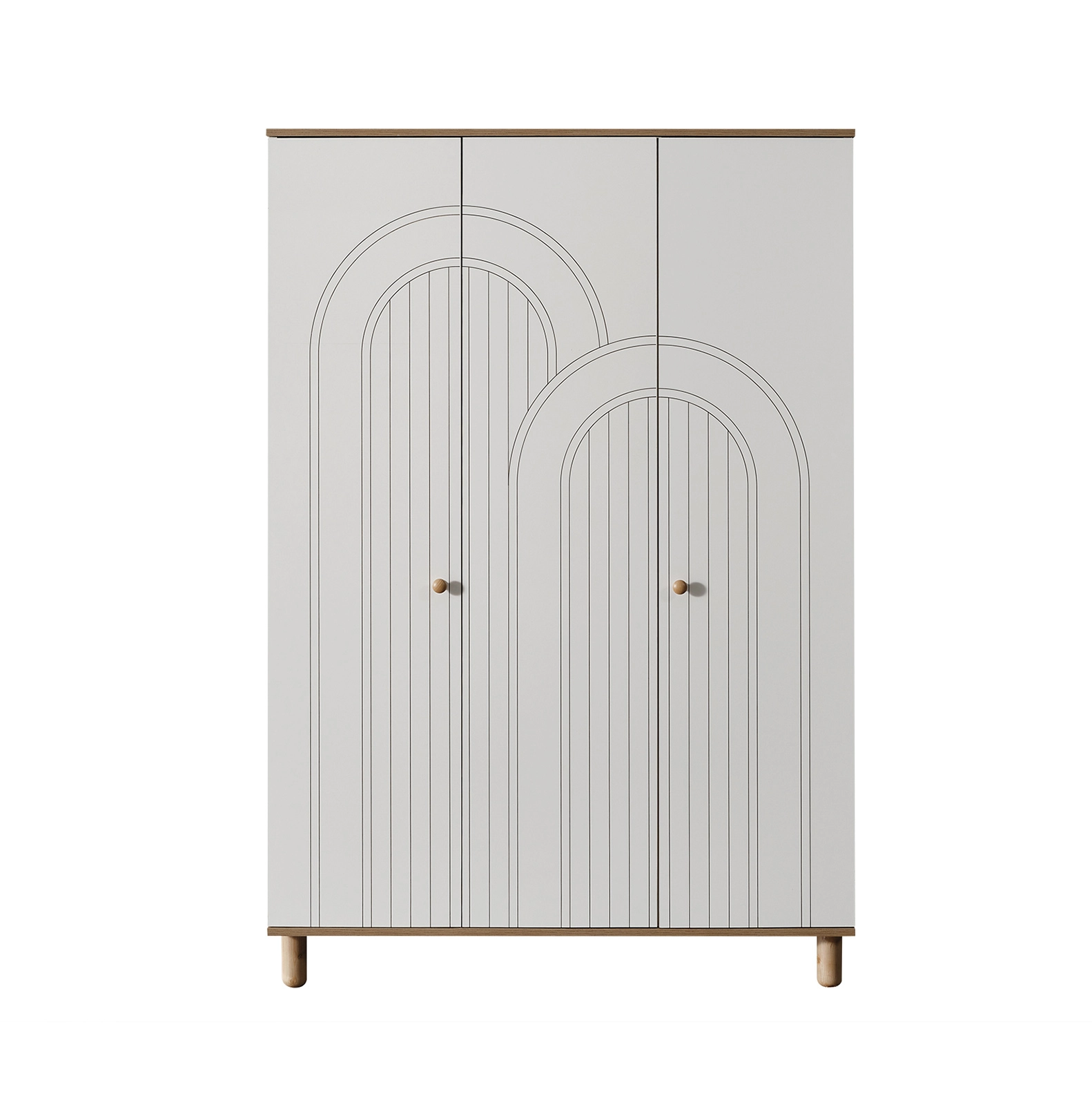 Betta 3 Kapılı Dolap – Geniş depolama alanı