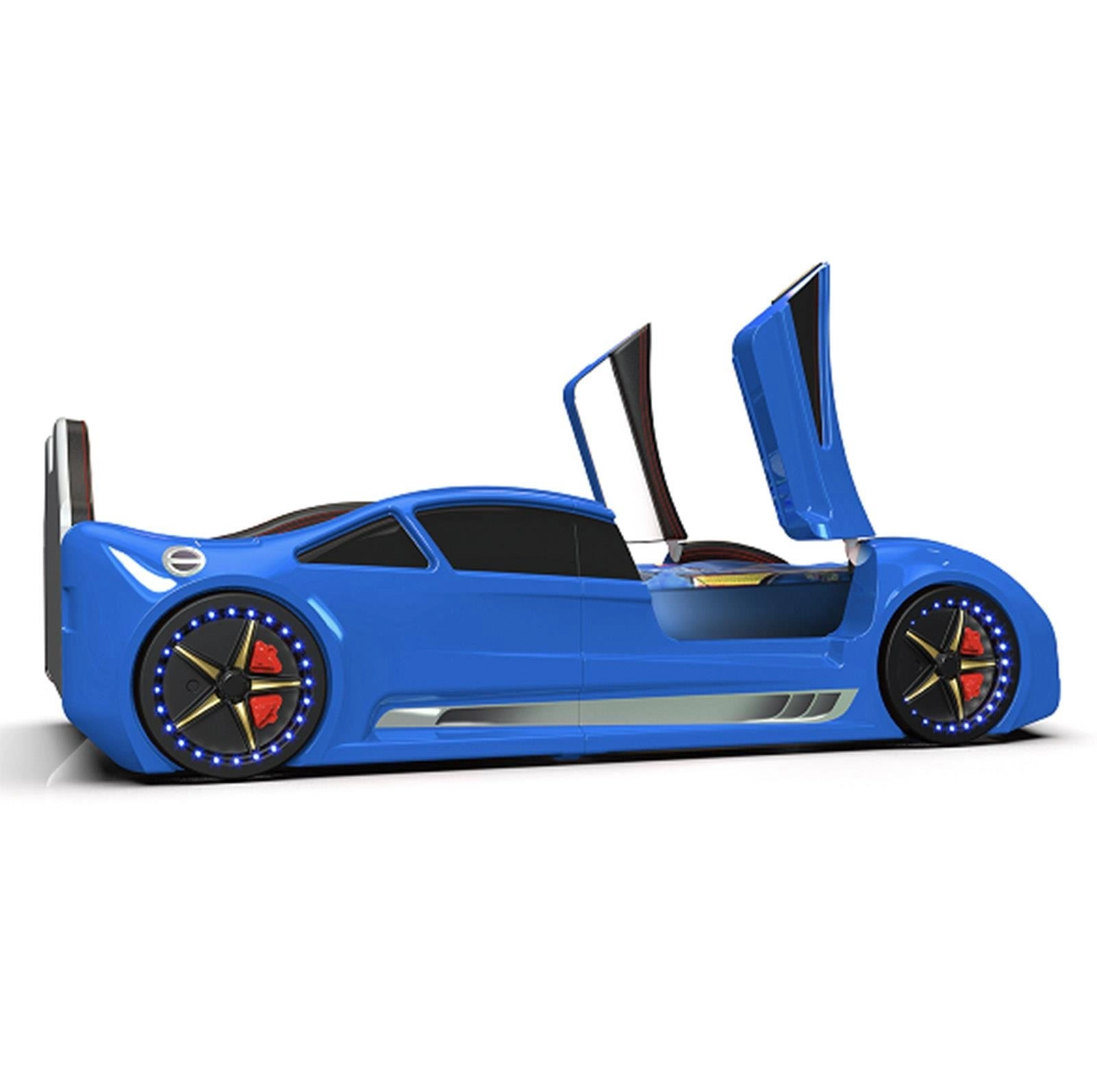 BUGATTI - ARABALI YATAK - KAPILI - KIRMIZI