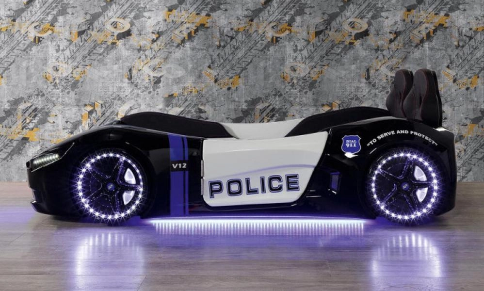 Cabrio Polis Arabalı Yatak - Polis Model
