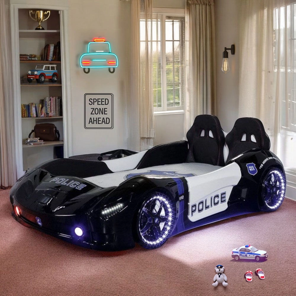 Cabrio Polis Arabalı Yatak - Polis Model