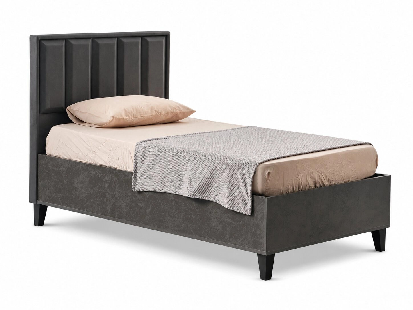 Dark Bazalı Karyola |  Bazalı | 120-200 cm