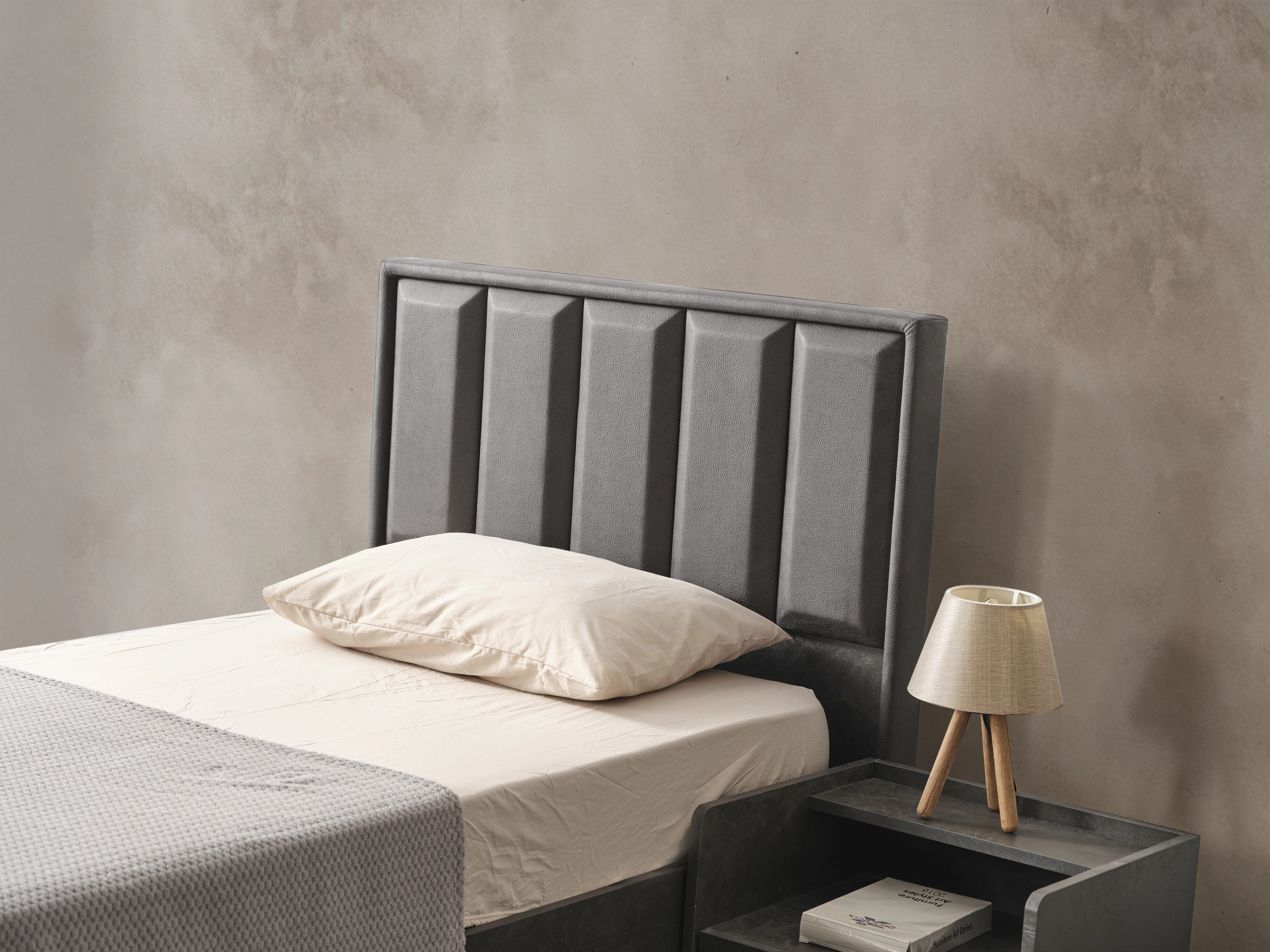 Dark Karyola | Modern Genç Odası Karyolası | 100-200 cm