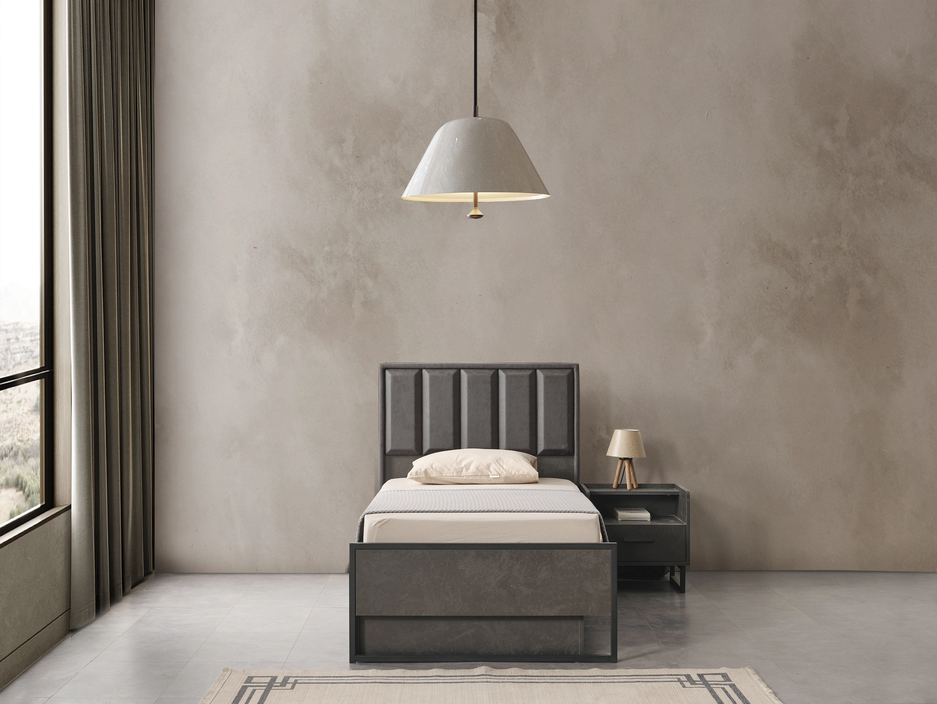 Dark Karyola | Alt Yavrulu Karyolası | 120-200 cm