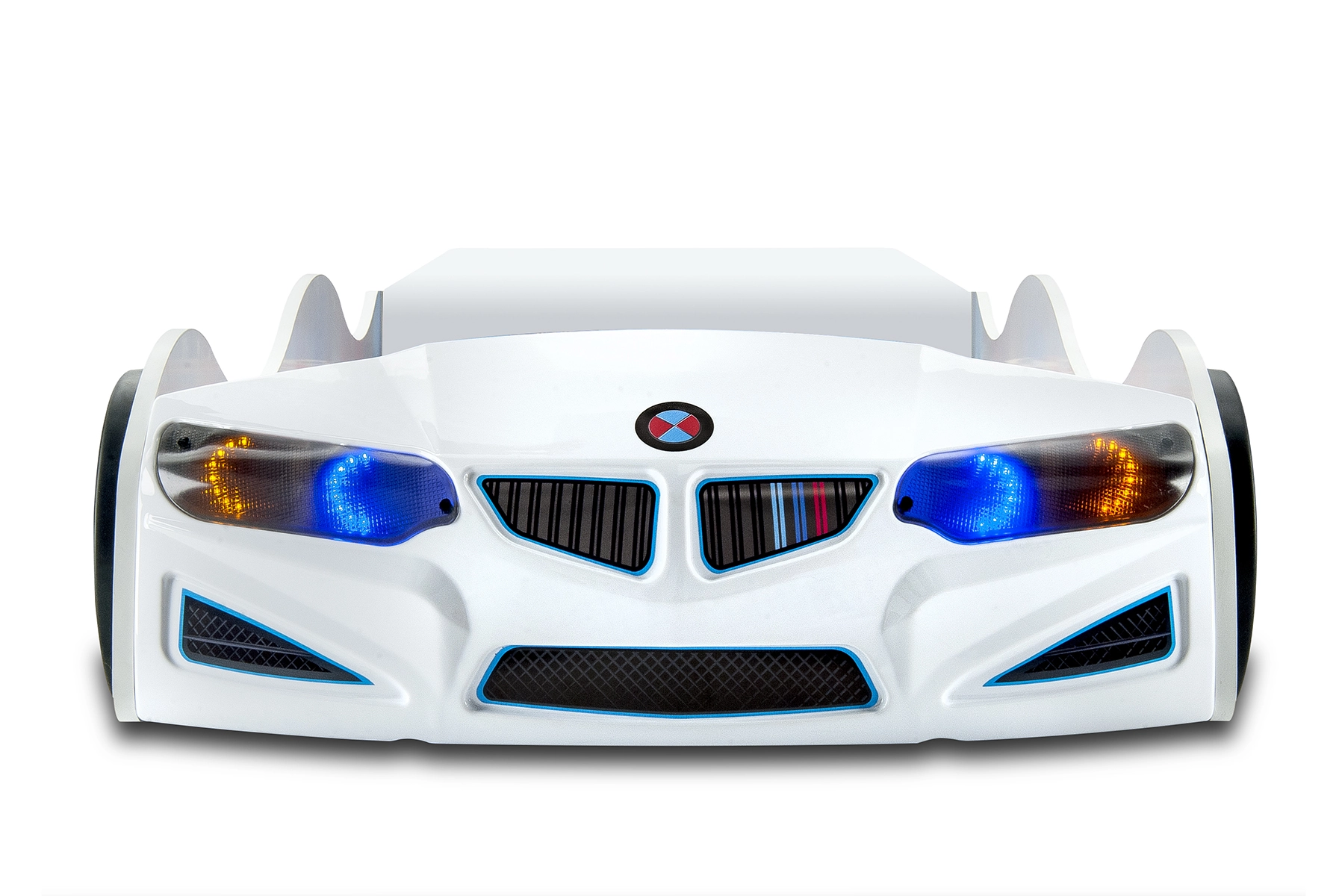 Eco Arabalı Yatak Araba Karyola | Beyaz