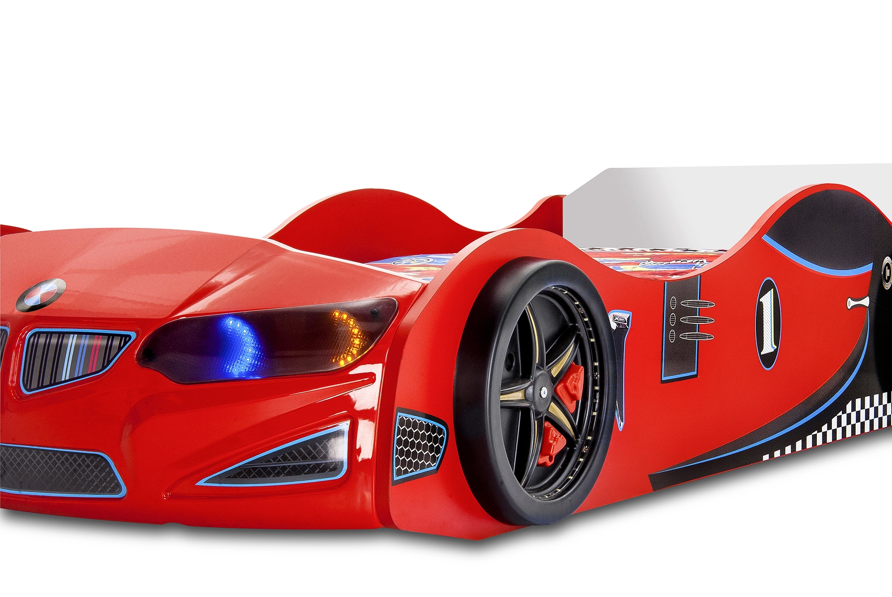 Eco Full Arabalı Yatak Araba Karyola | Çocuk Arabalı Yatak