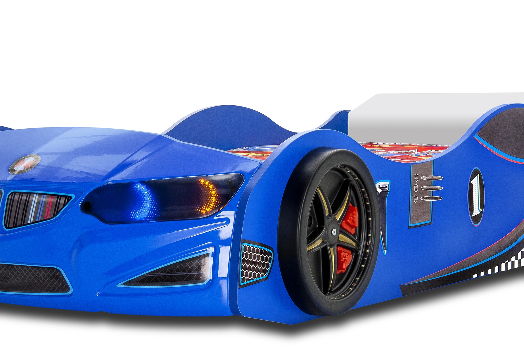 Eco Full Arabalı Yatak Araba Karyola | Çocuk Arabalı Yatak