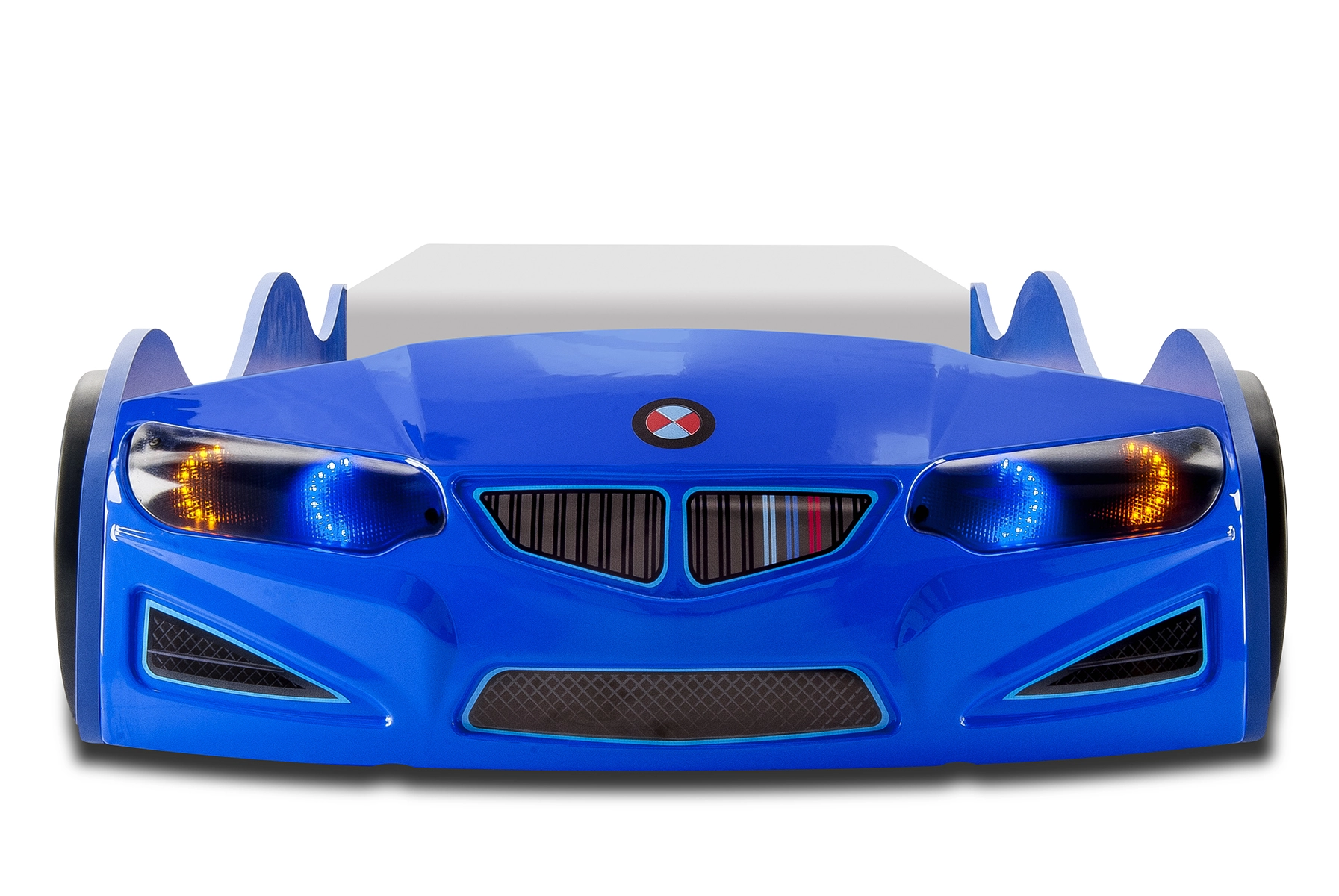 Eco Full Arabalı Yatak Araba Karyola | Mavi