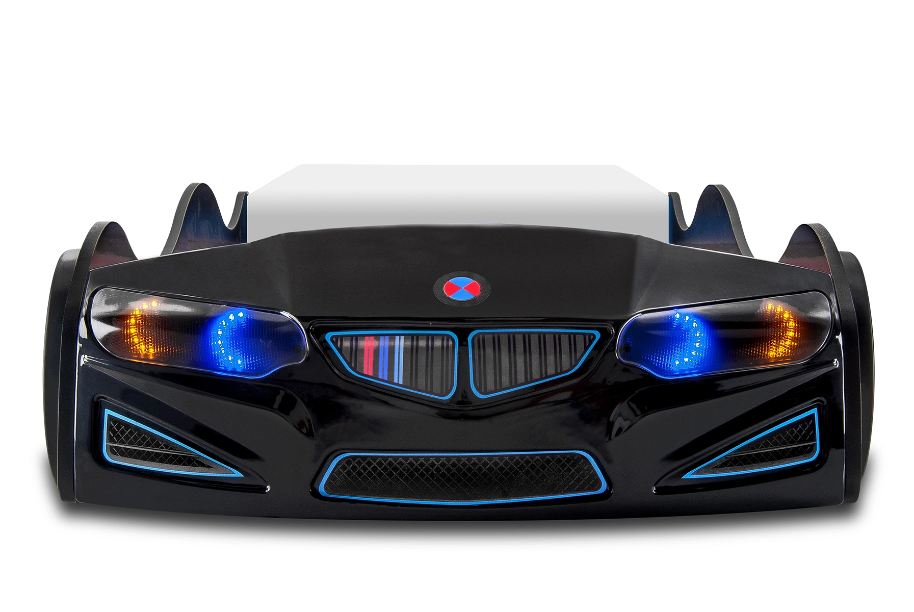 Eco Full Arabalı Yatak Araba Karyola | Siyah