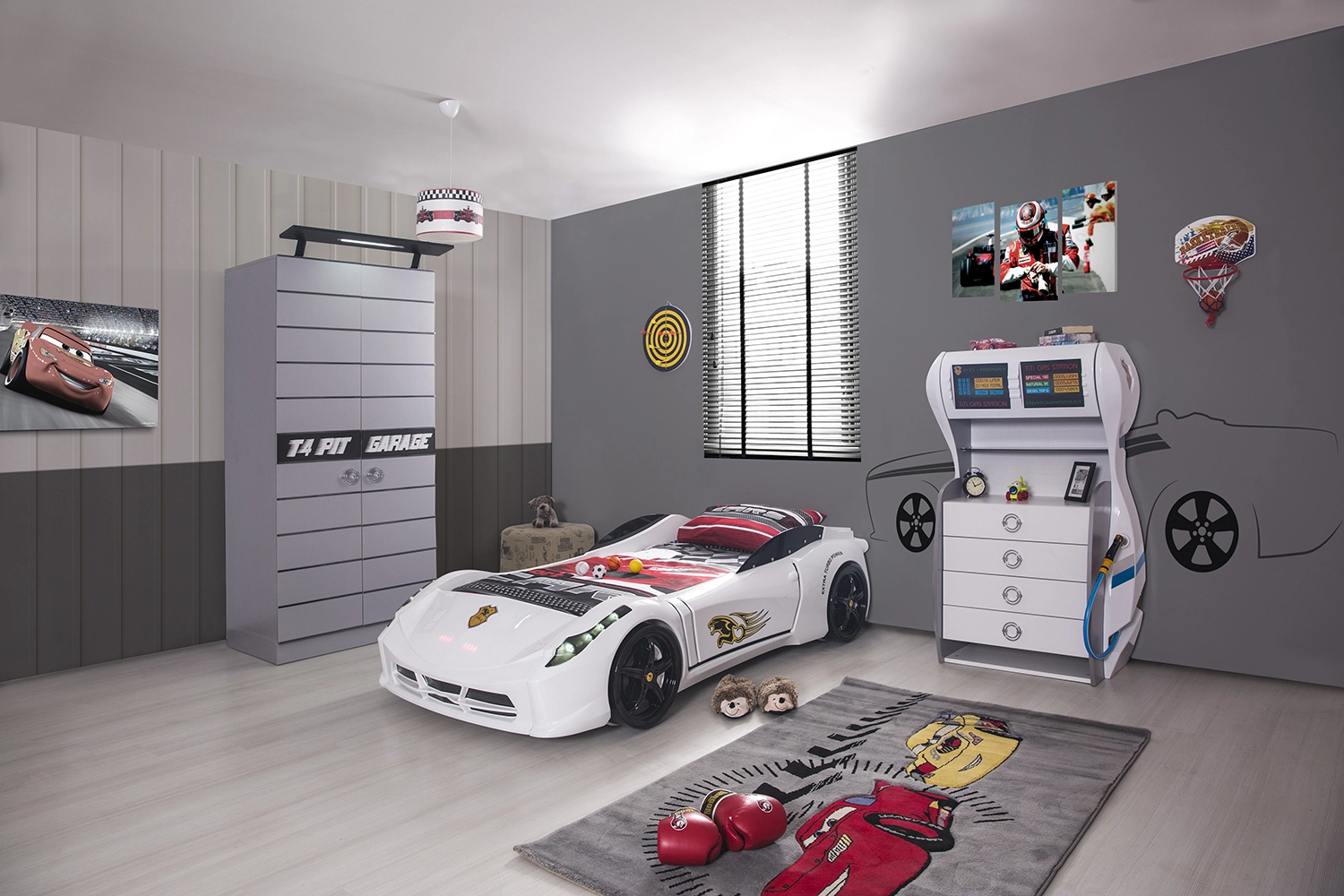 Ferrari Oda Takımı – Sport Tasarımlı Çocuk ve Genç Odası