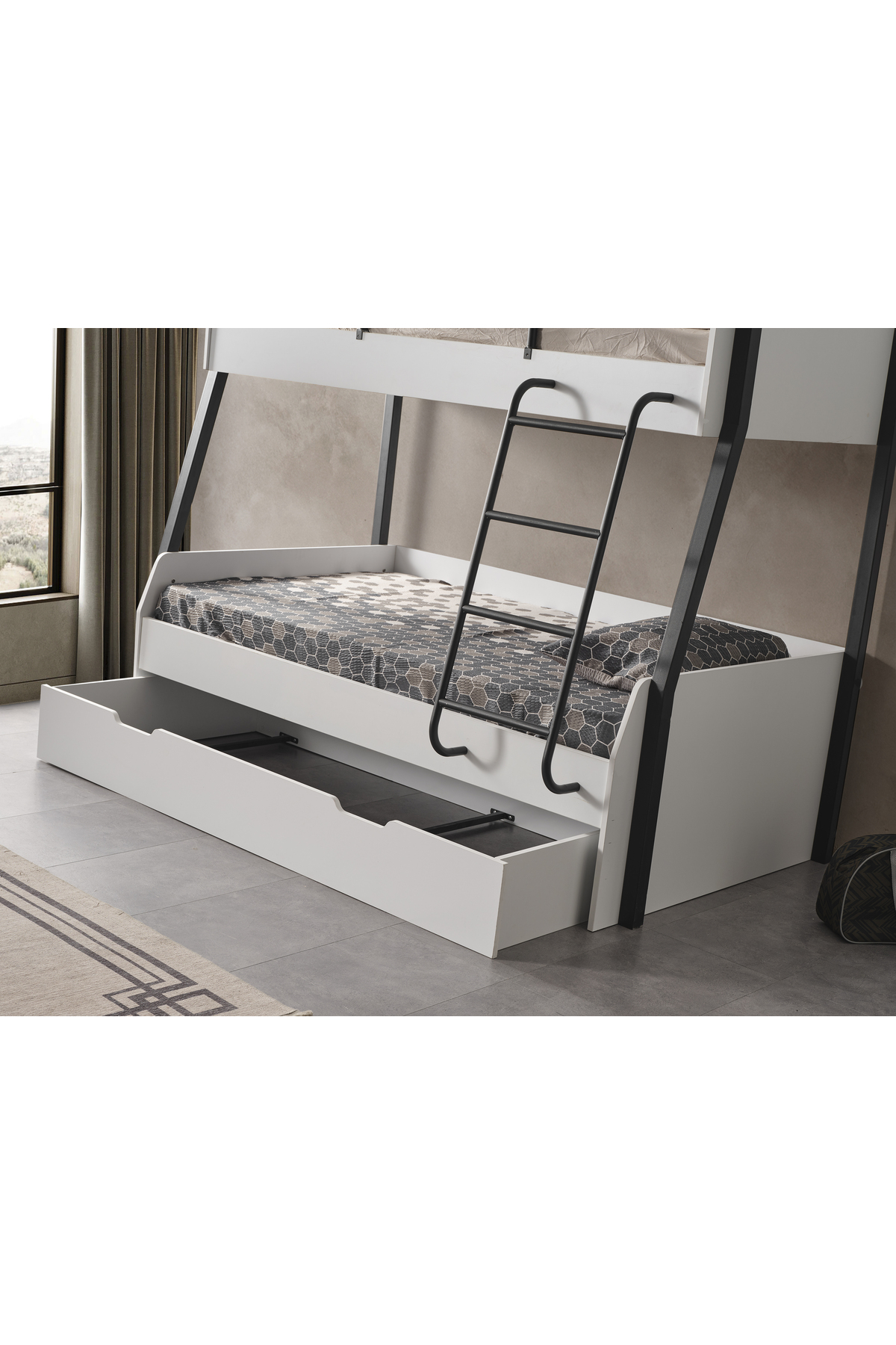 Storm Beyaz Ranza, Çocuk Ranza 100*200 cm - Avrupa İhracat Kalitesi