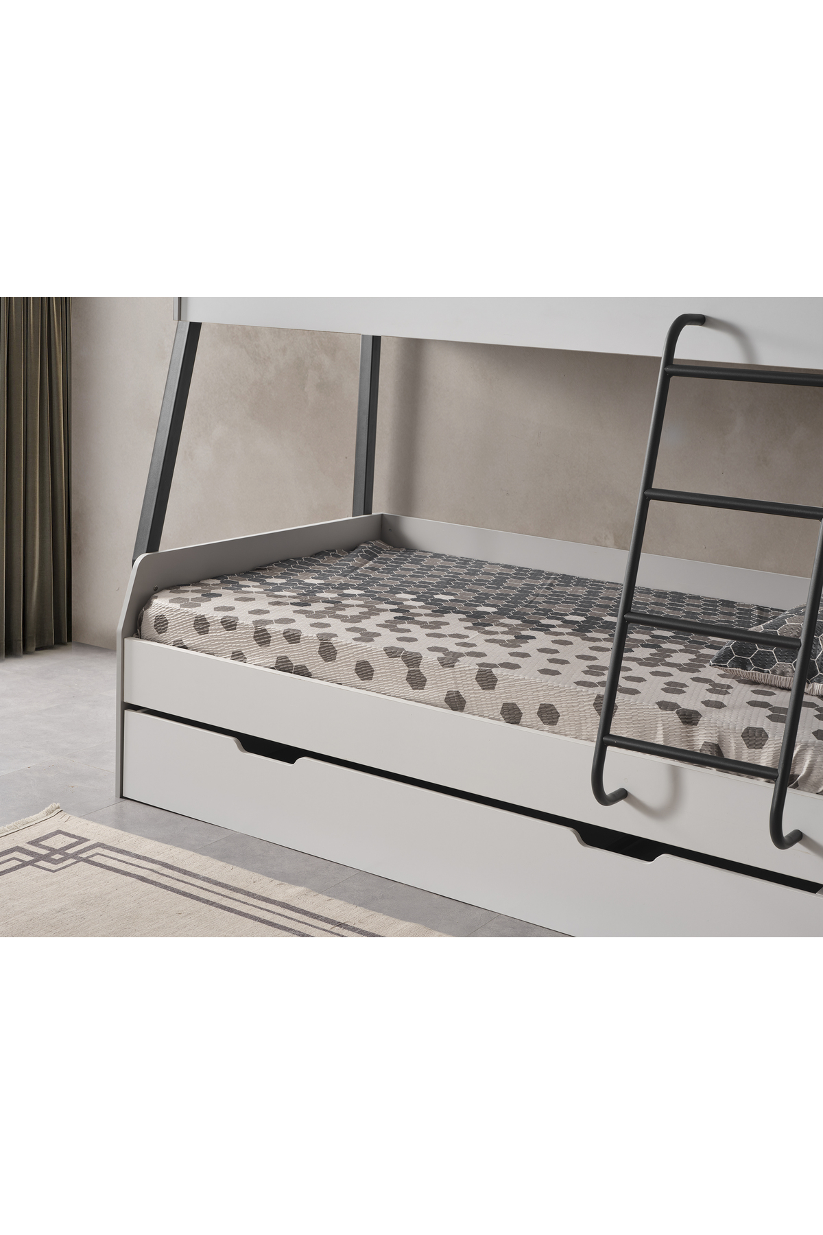 Storm Beyaz Ranza, Çocuk Ranza 100*200 cm - Avrupa İhracat Kalitesi