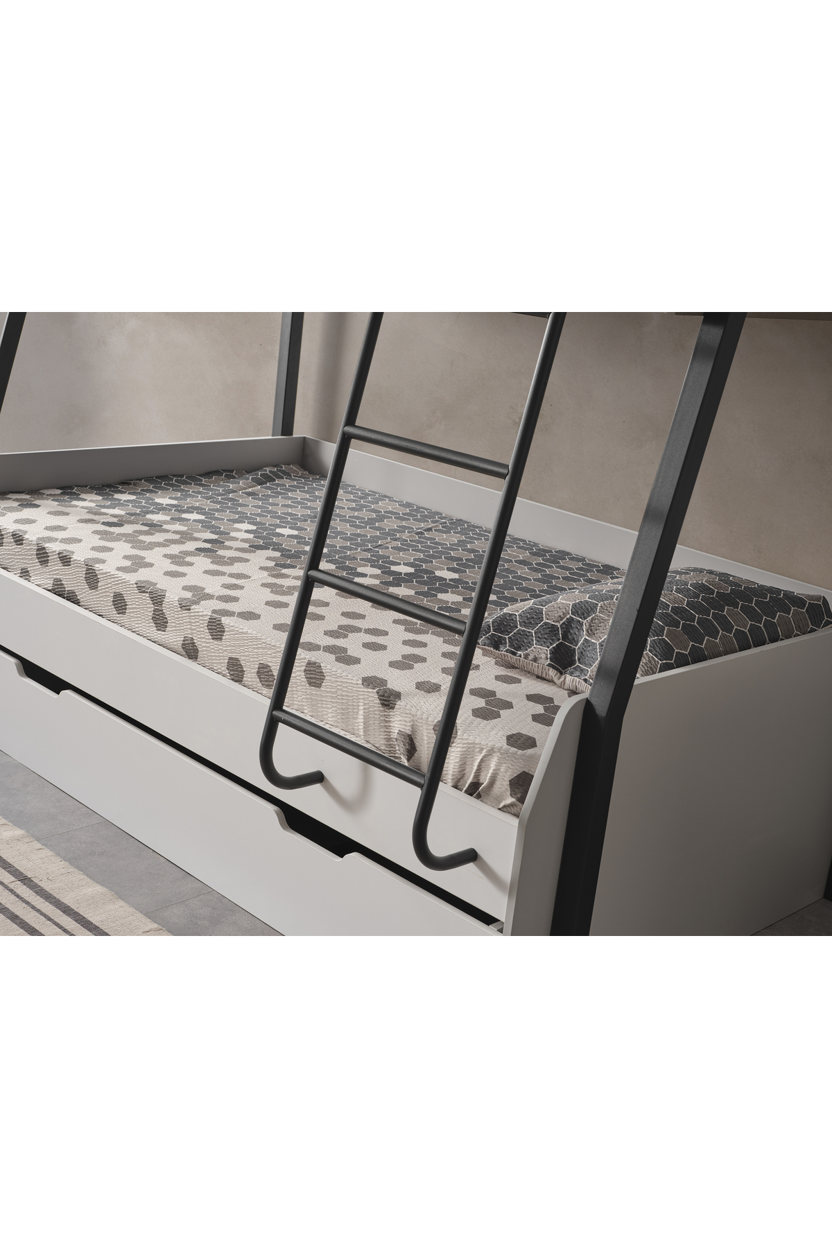 Storm Beyaz Ranza, Çocuk Ranza 100*200 cm - Avrupa İhracat Kalitesi