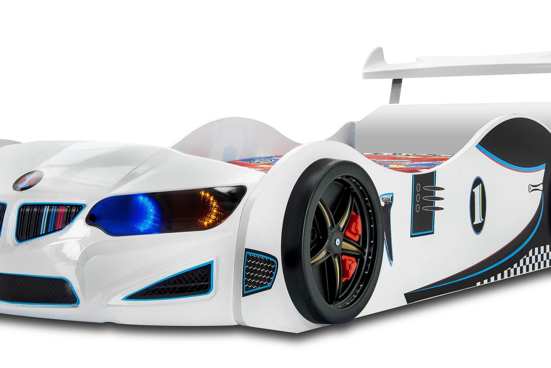 GT2 Arabalı Yatak | Ön Far Işıklı | Kumandasız