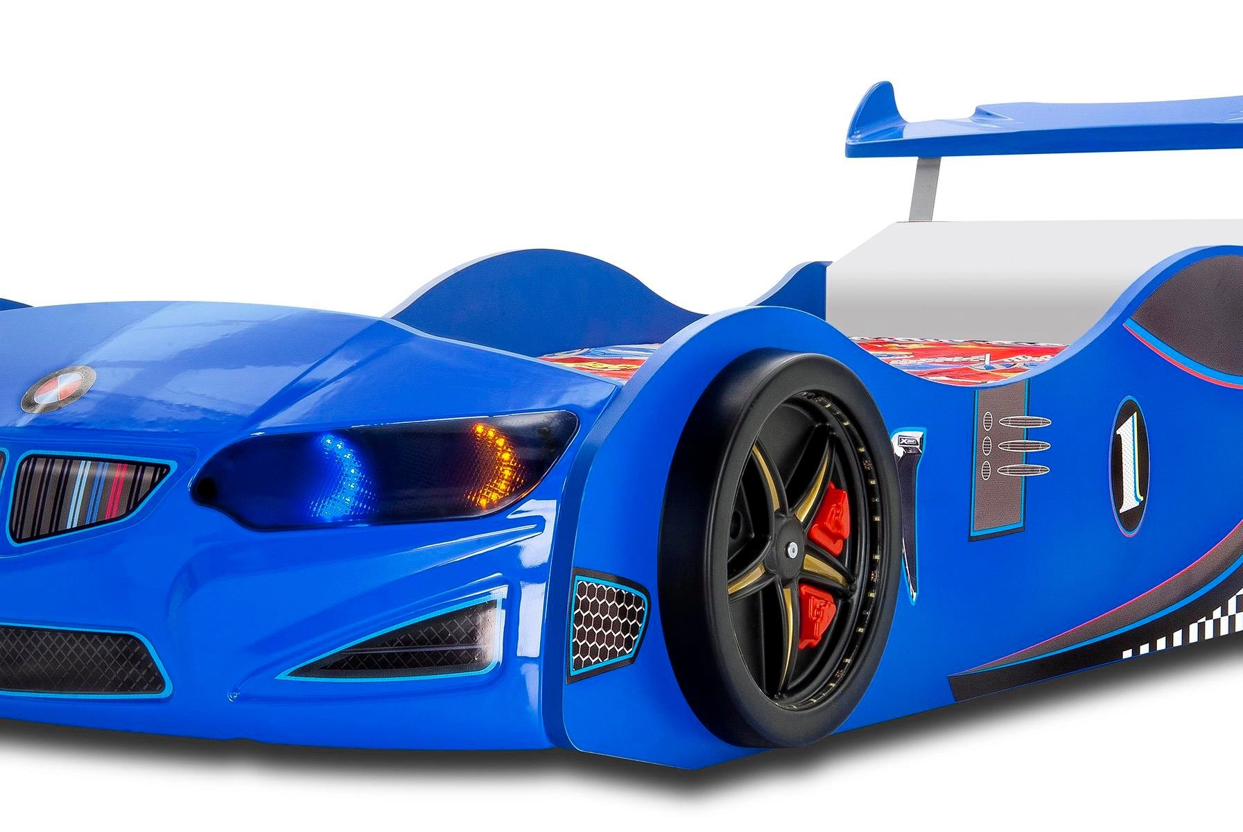 GT2 Arabalı Yatak | Ön Far Işıklı | Kumandasız