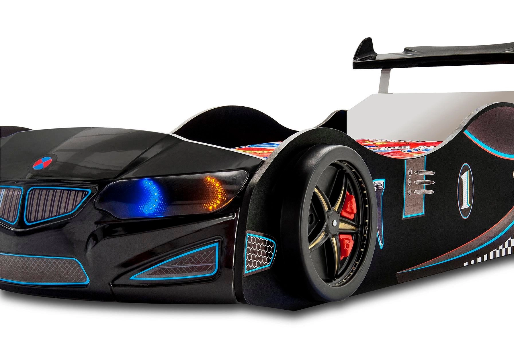 GT2 Arabalı Yatak | Ön Far Işıklı | Kumandasız