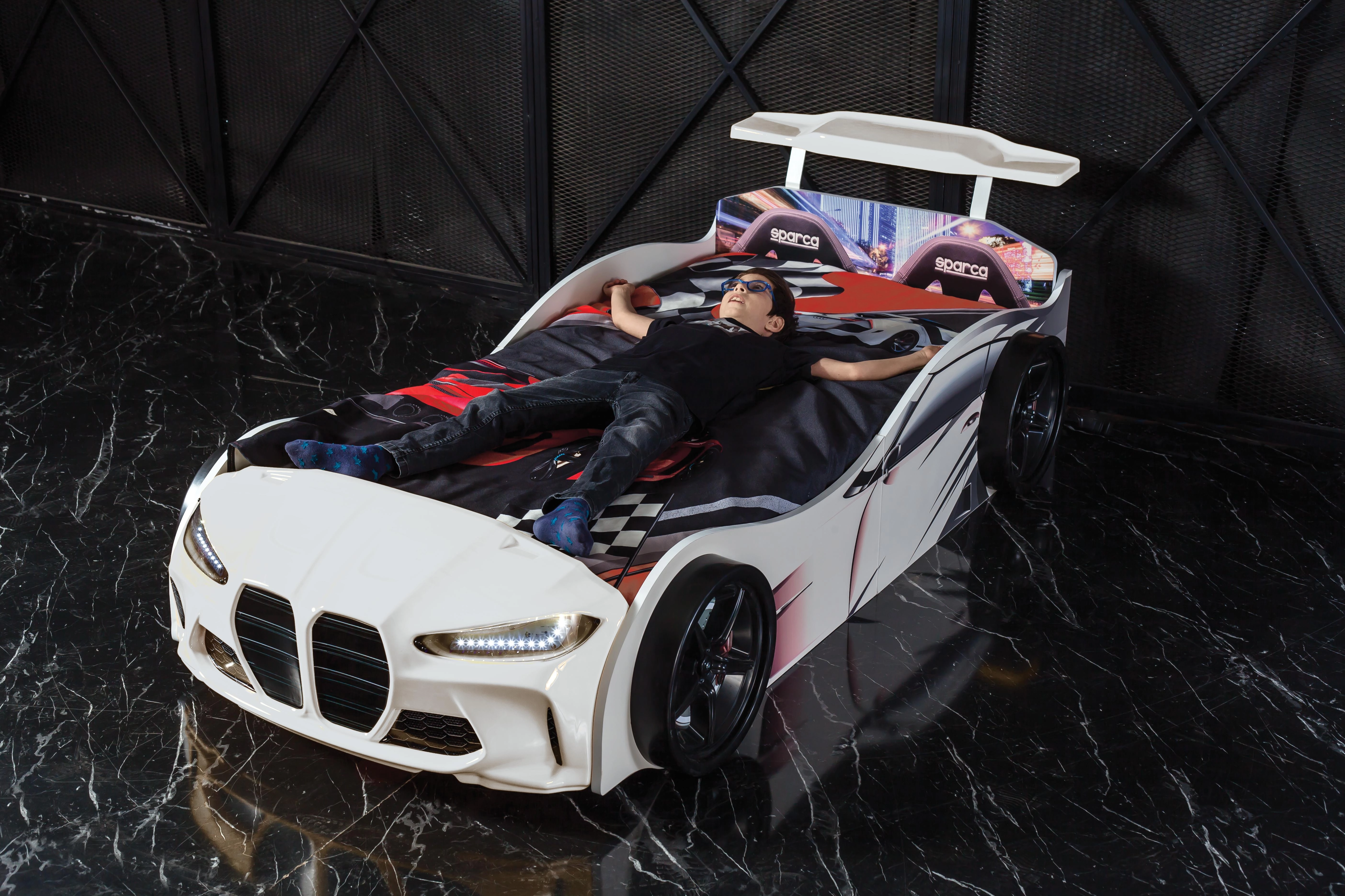 GTX - ARABALI YATAK - BEYAZ 