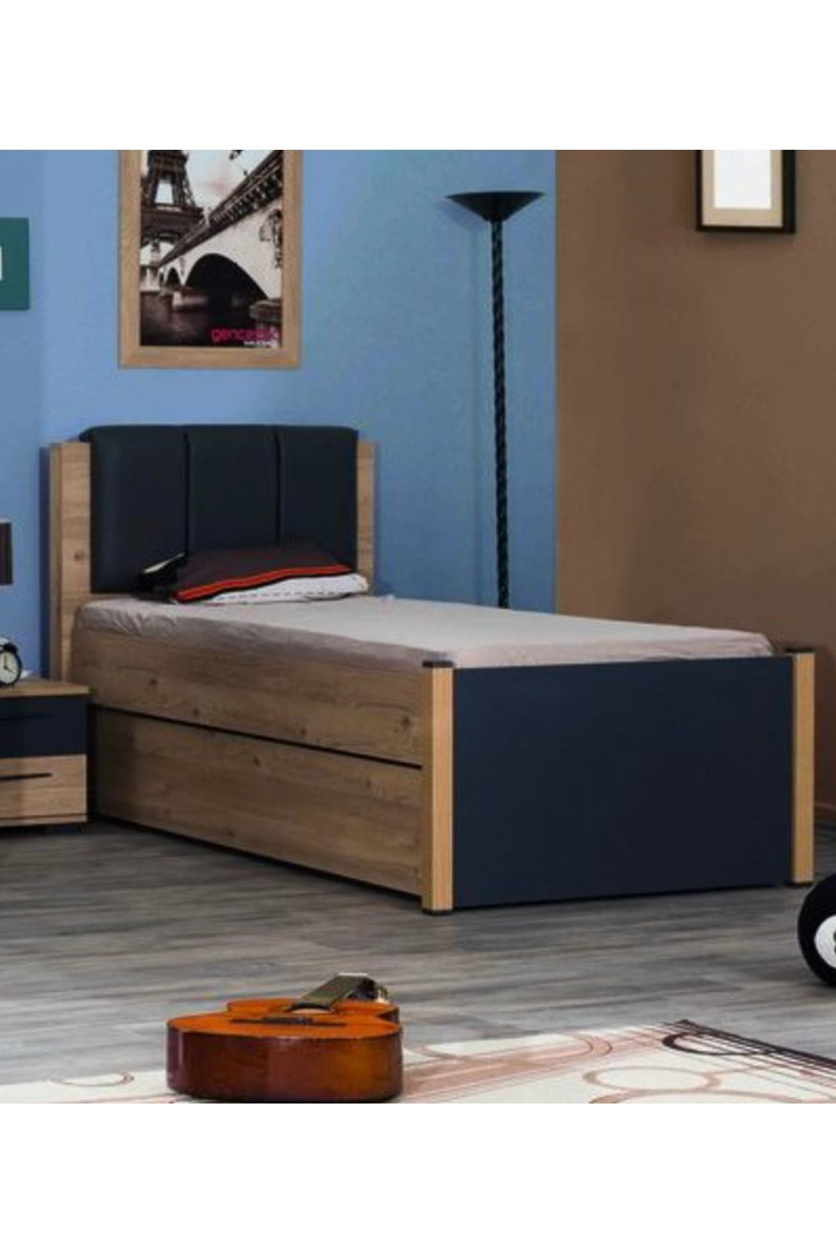 HAPPY - KARYOLA 100*200 CM + ALT KARYOLA 90*190 CM