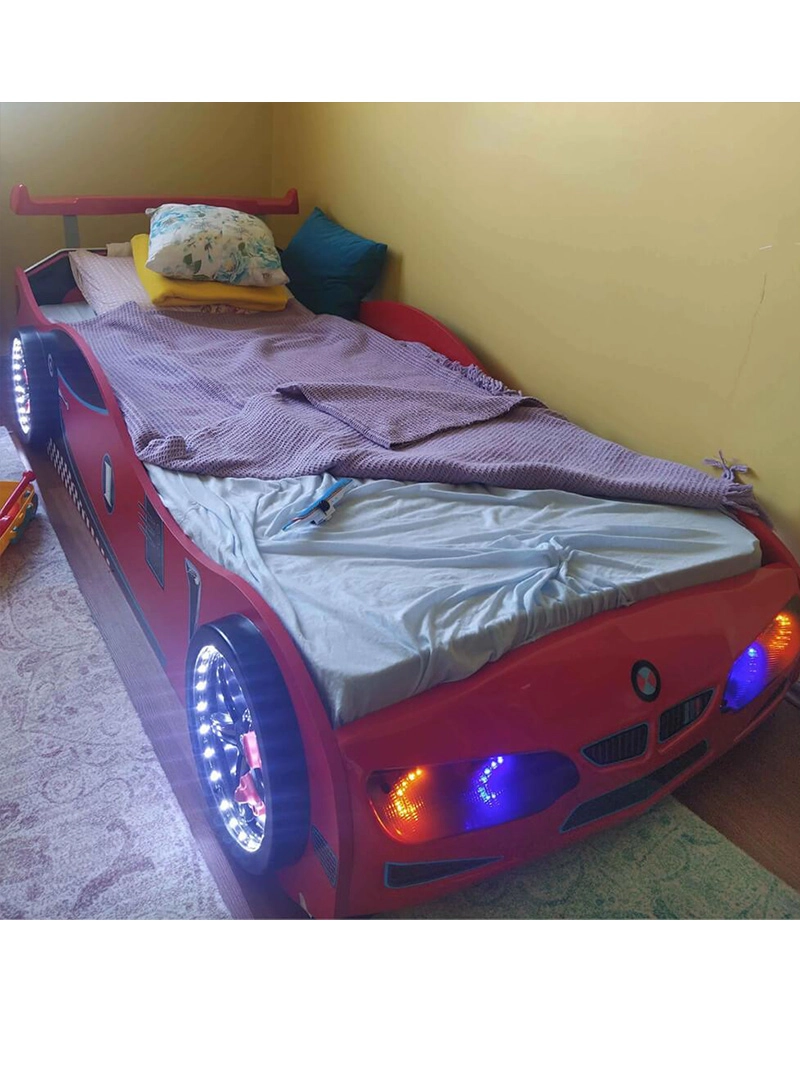 GT1 - Arabalı Yatak Araba | Kırmızı