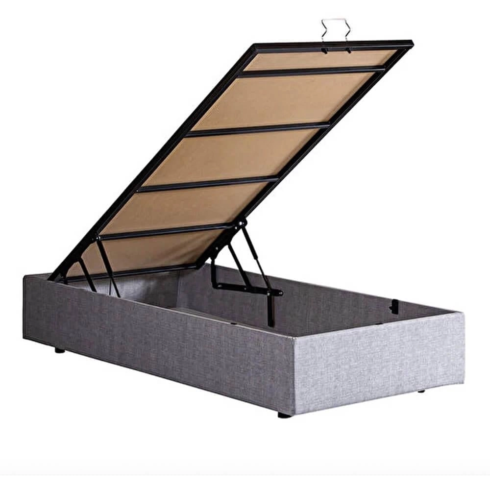 GT1 - Bazalı Kırmızı Arabalı Yatak | Baza Sandıklı