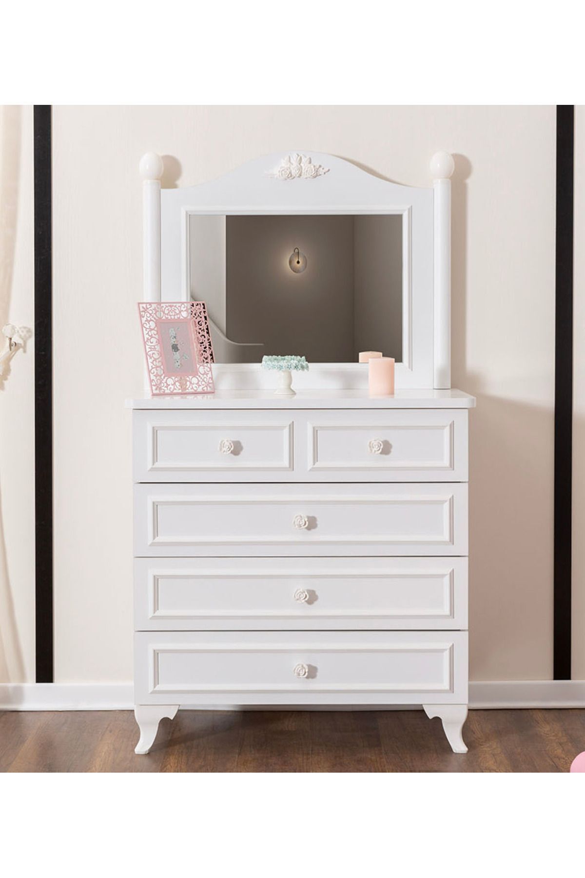 Kaldelen - Aynalı Şifonyer - Aynalı Çamaşırlık