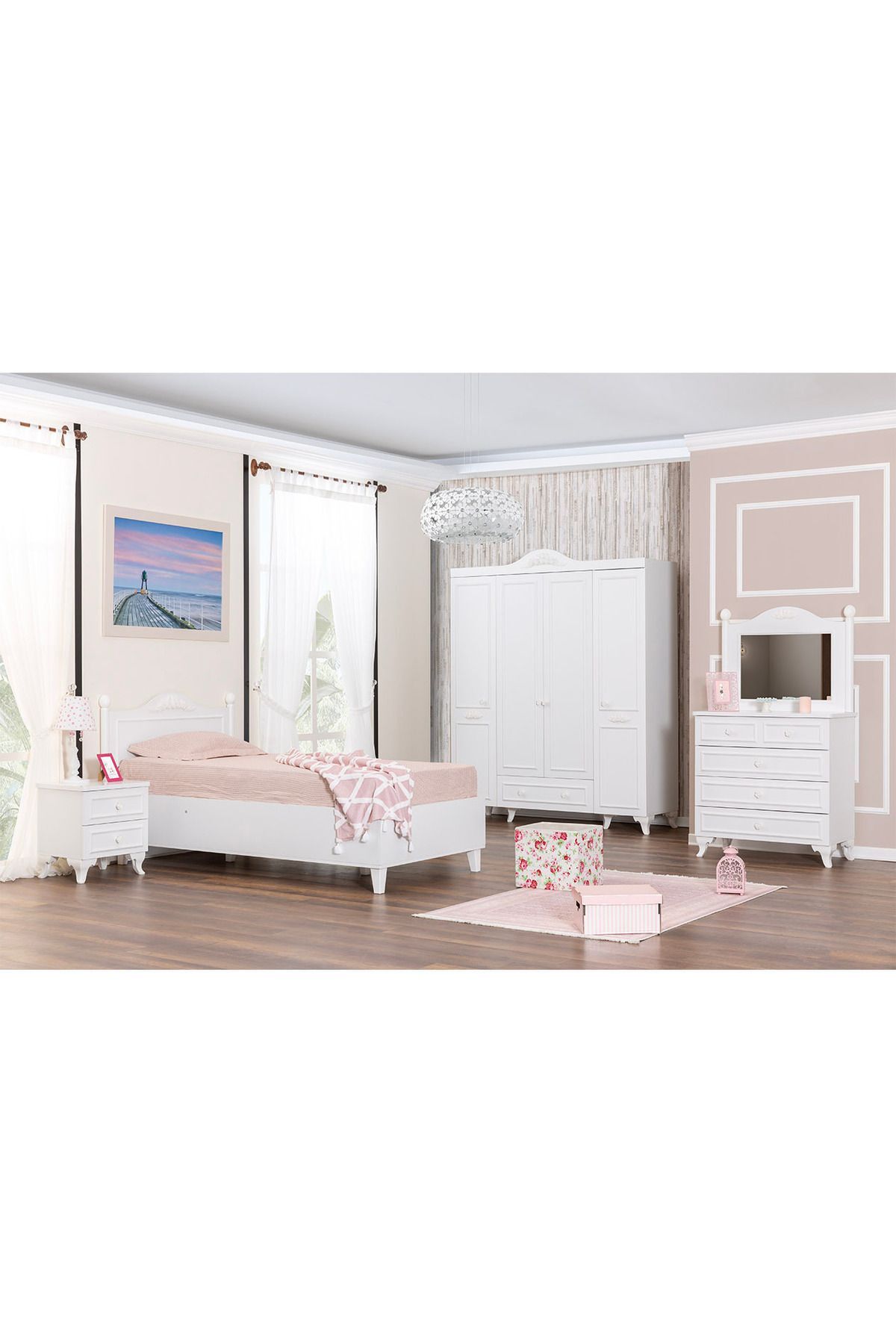 Kaldelen - Aynalı Şifonyer - Aynalı Çamaşırlık