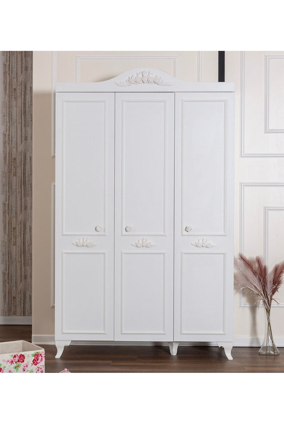 Kardelen - 3 Kapılı Dolap - Çocuk Gardırop