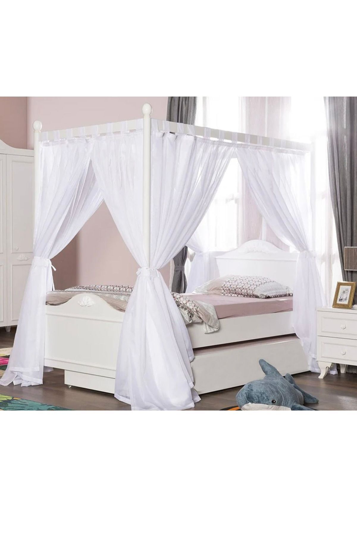 KARDELEN - CİBİNLİKLİ KARYOLA (100*200) + YAVRULU