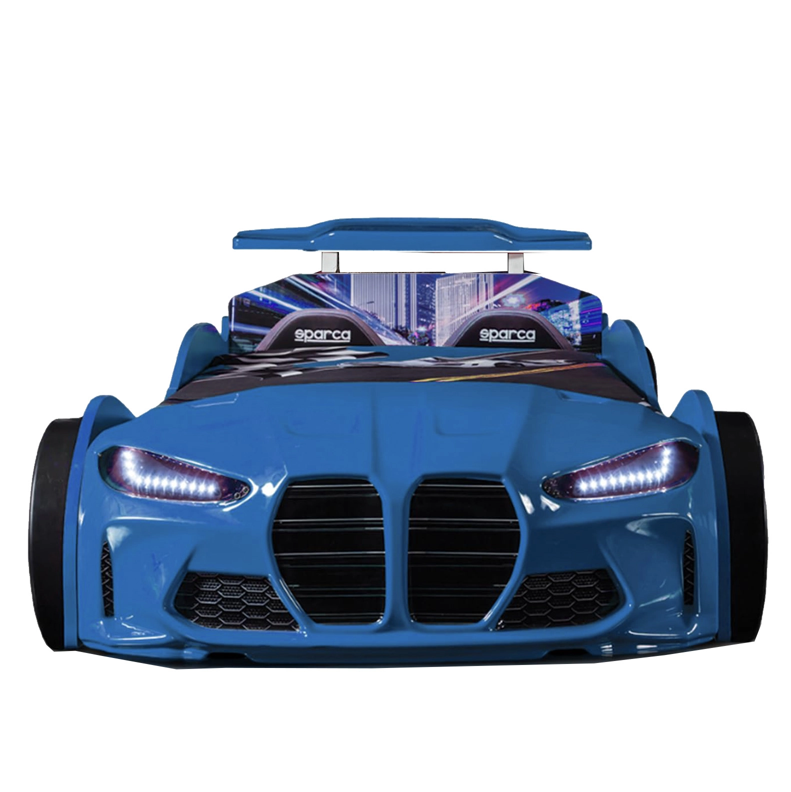 GTX - ARABALI YATAK - MAVİ