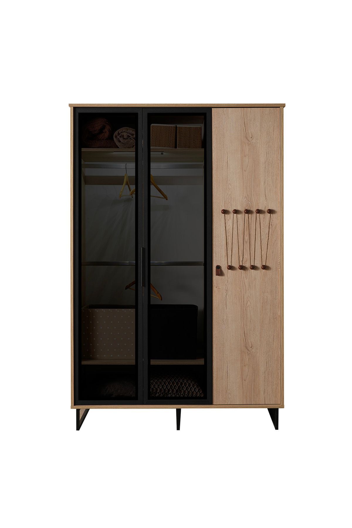 MODERN 3 Kapılı Dolap | Şık ve Geniş Gardırop Modeli