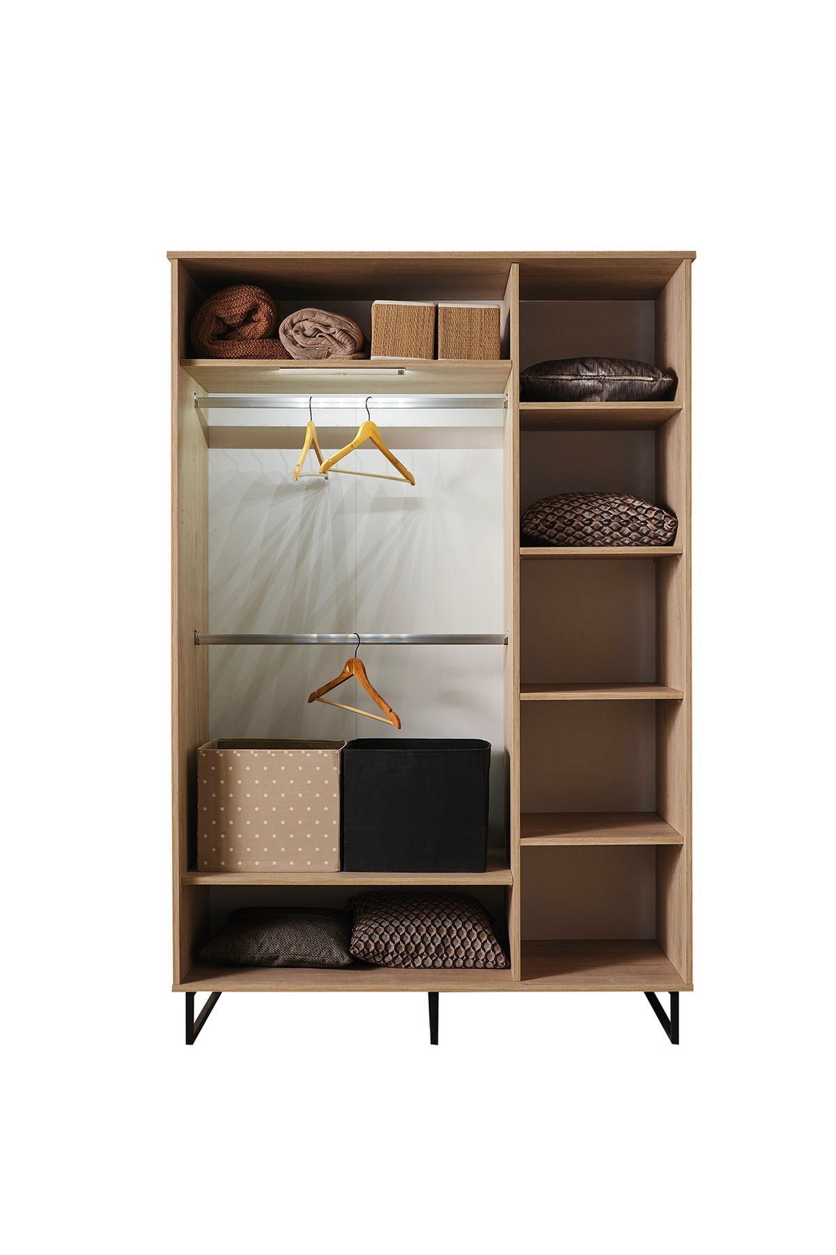 MODERN 3 Kapılı Dolap | Şık ve Geniş Gardırop Modeli