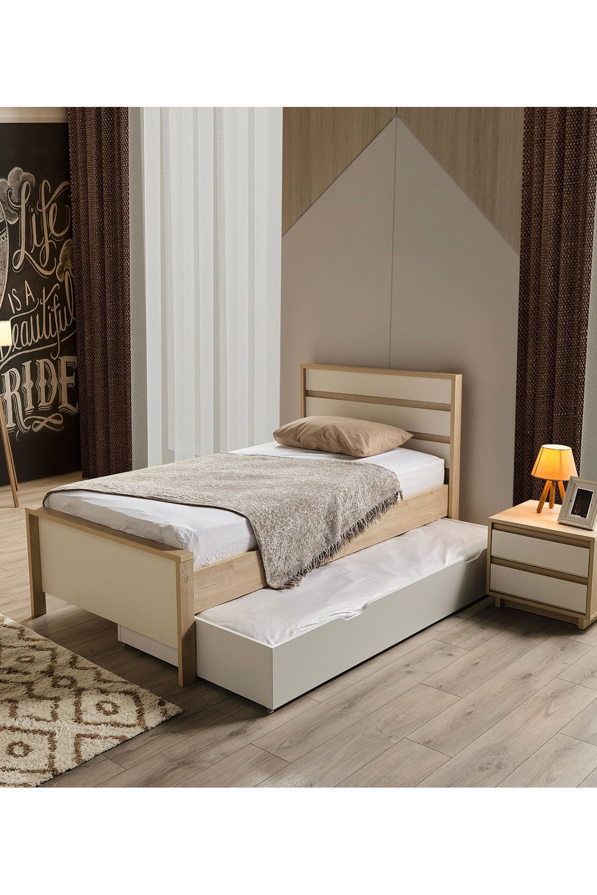 MODÜL - KARYOLA 100*200 CM + ALT KARYOLA 90*190 CM