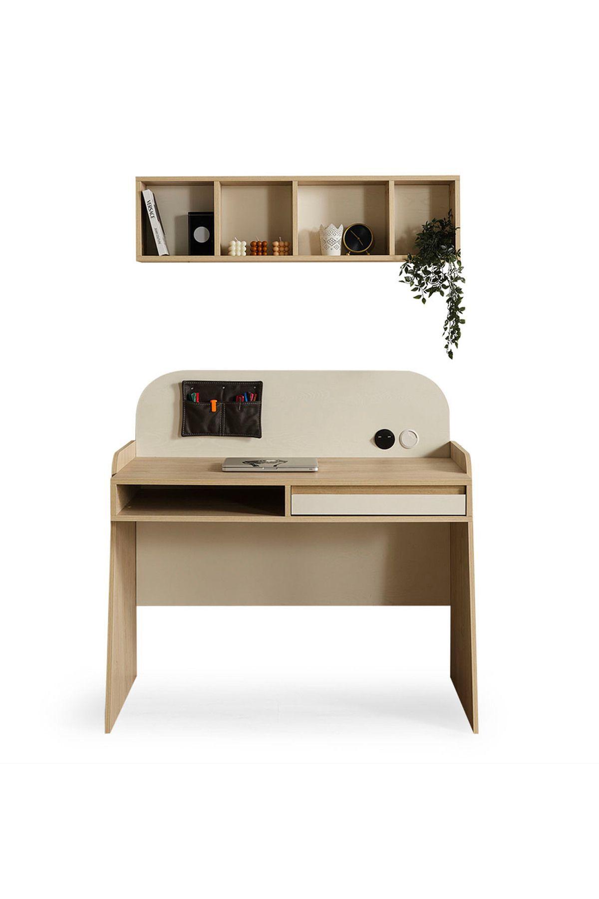 MODÜL - ÇALIŞMA MASASI - ÜNİTELİ - USB ŞARJLI