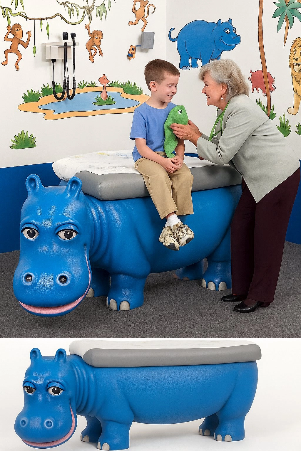 Hippo Pediatrik Muayene Masası | Çocuk Pediatrik Muayene Masaları