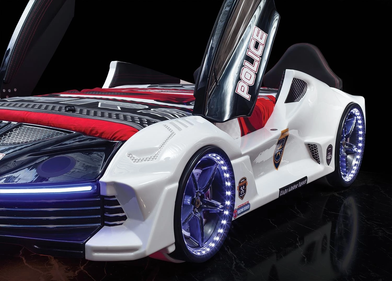 Polis Arabalı Yatak | Polis Çocuk Arabalı Yatak