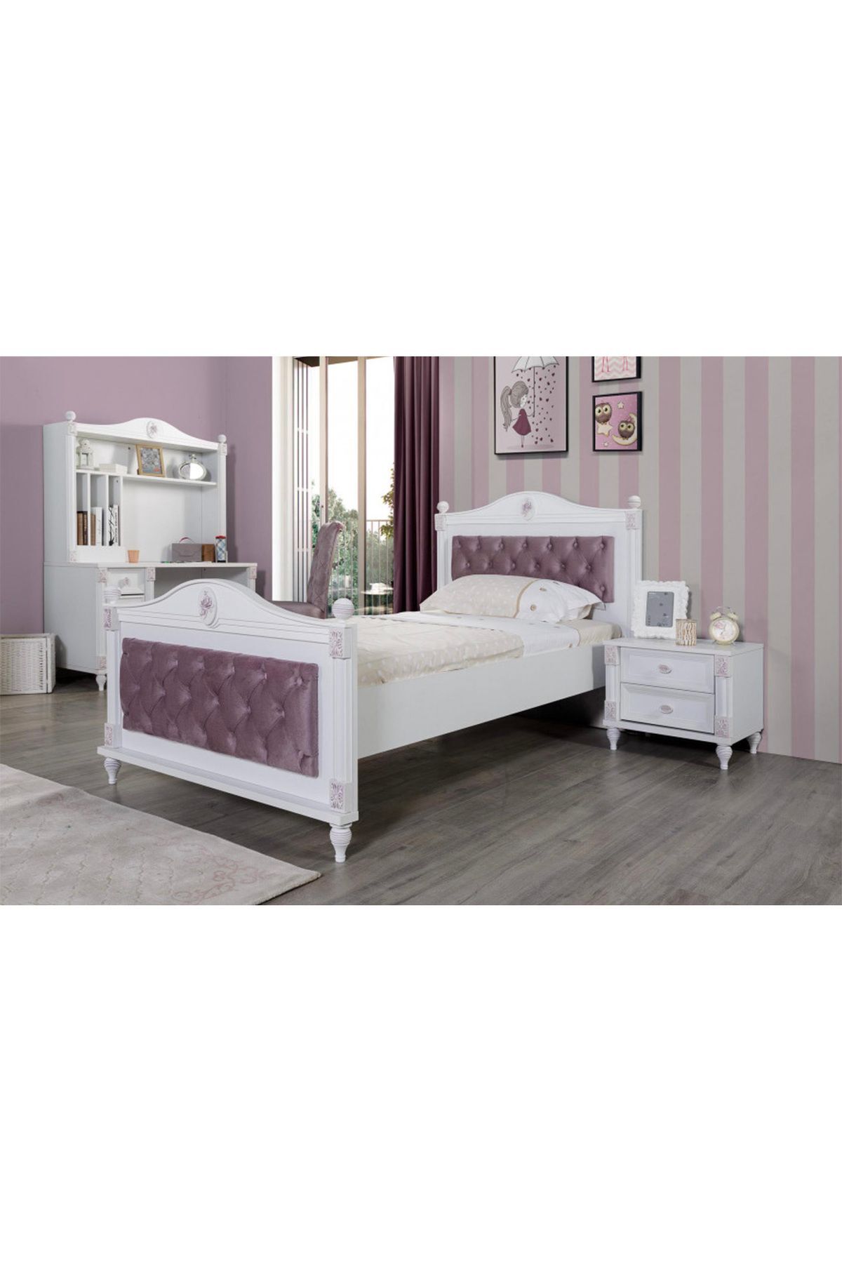 Rosalinda - Kız Çocuk Karyolası 100 x 200 cm