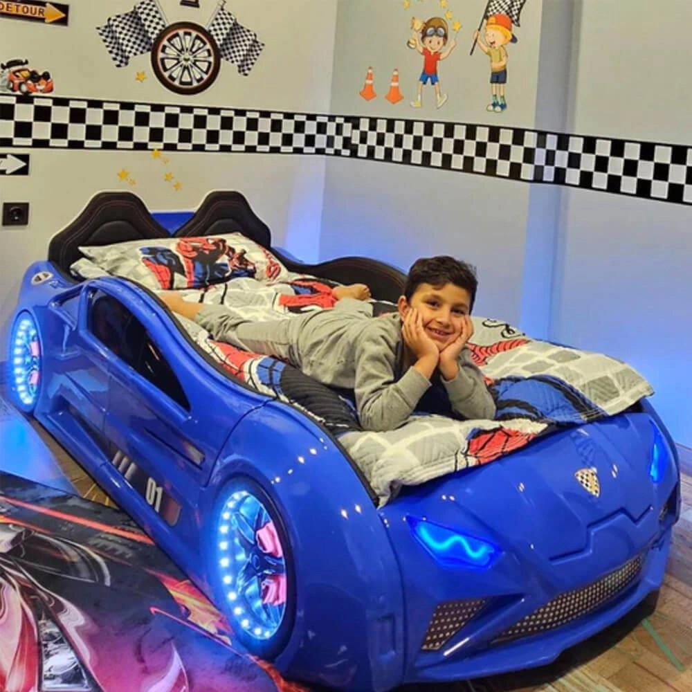 LAMBO - KIRMIZI KAPILARI AÇILIR - ARABALI YATAK