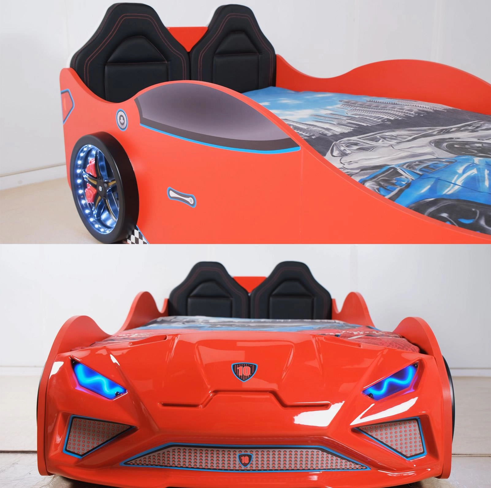 RS2 - LAMBO Arabalı Yatak | Çocuk Arabalı Yatak