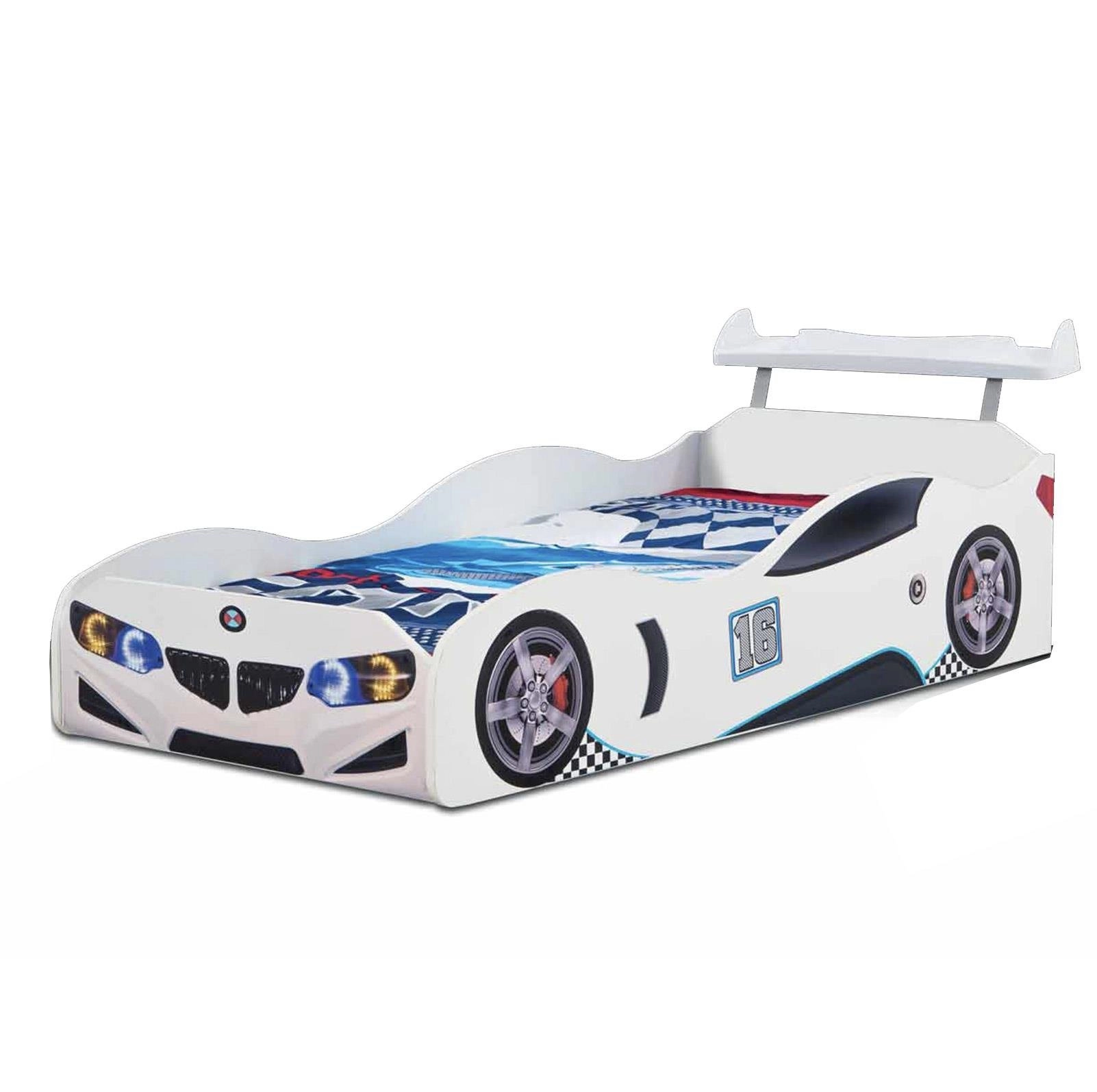 S2 Arabalı Yatak | Gerçek Araba Görünümlü, Rüzgarlıklı Model