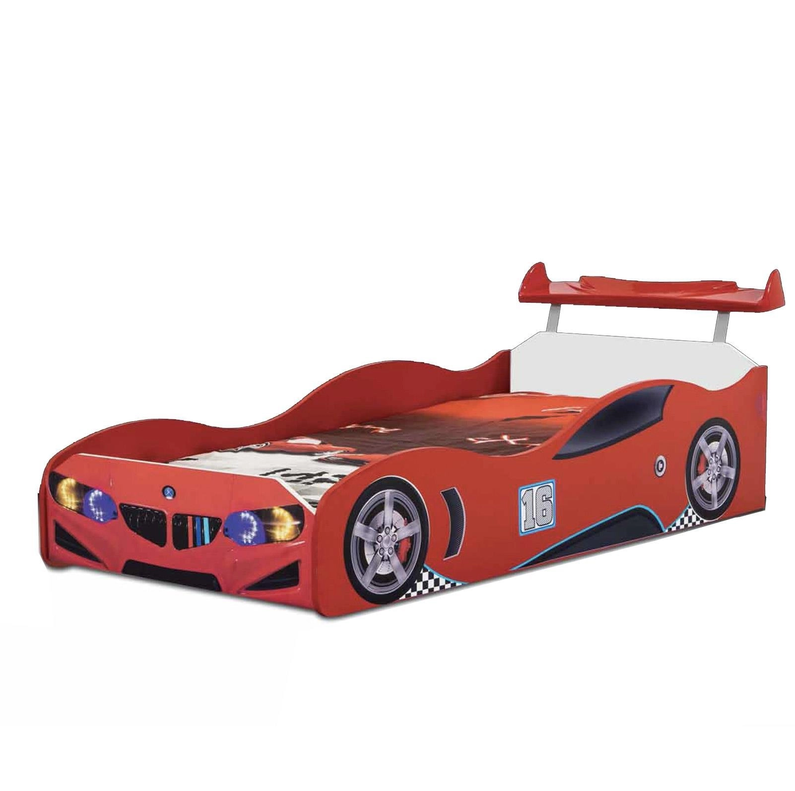 S2 Arabalı Yatak | Gerçek Araba Görünümlü, Rüzgarlıklı Model