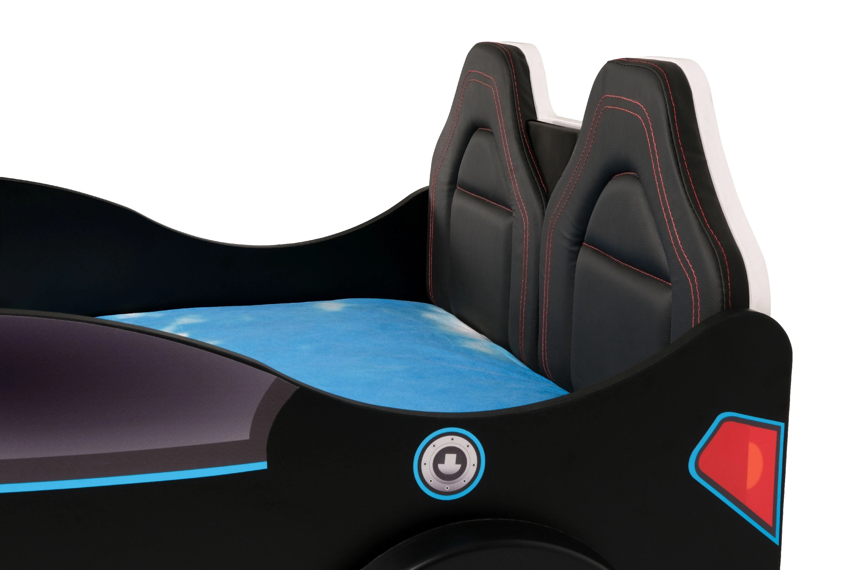 RS2 - BUGATTI Arabalı Yatak  | Koltuklu | Siyah