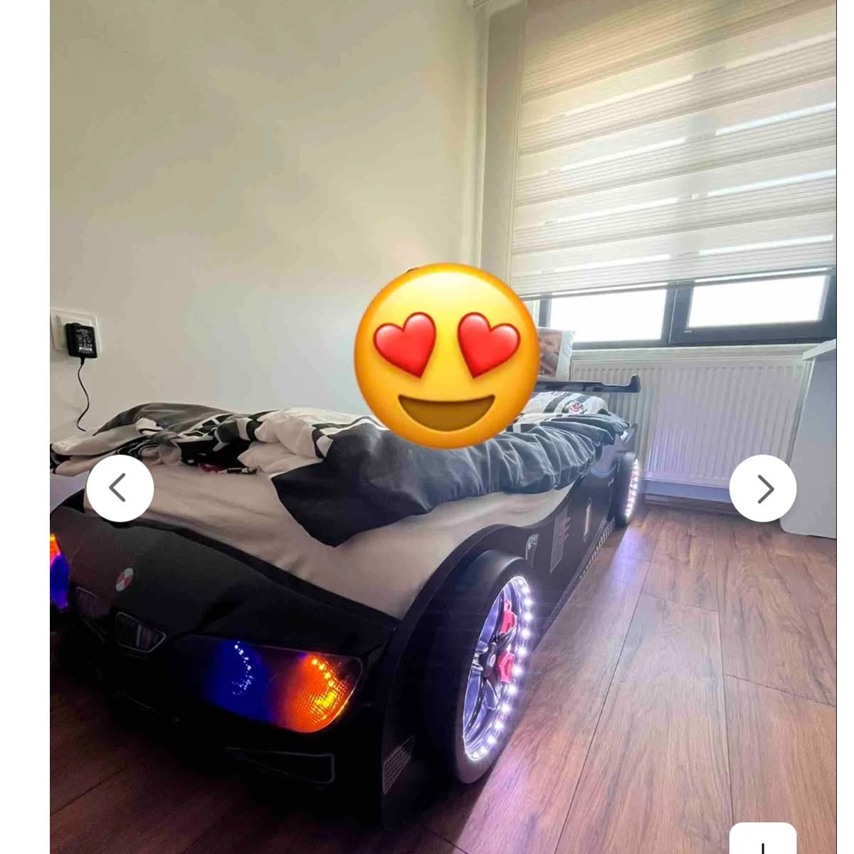 GT1 - Arabalı Yatak Araba | Siyah