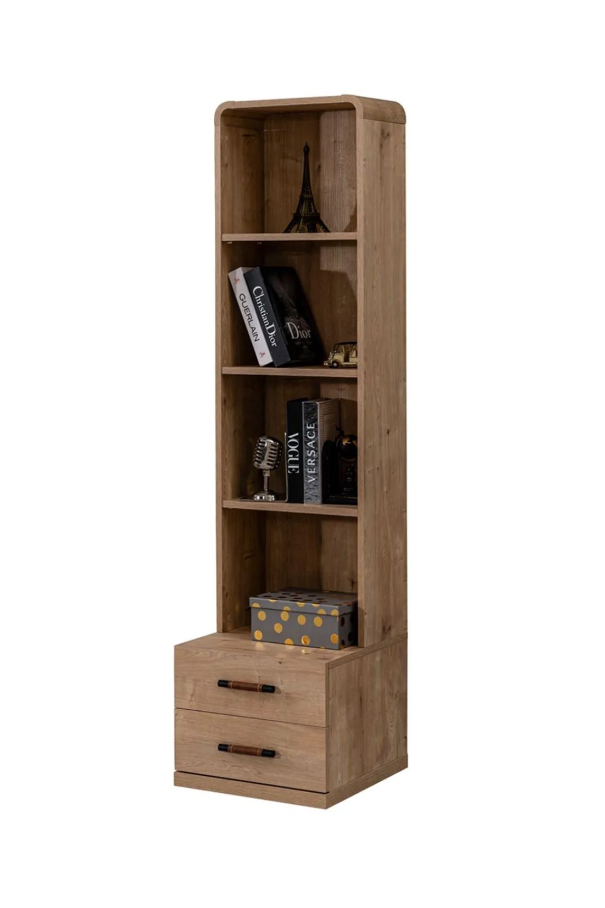 SOLID NATURAL - Kitaplık - Ahşap Görünümlü