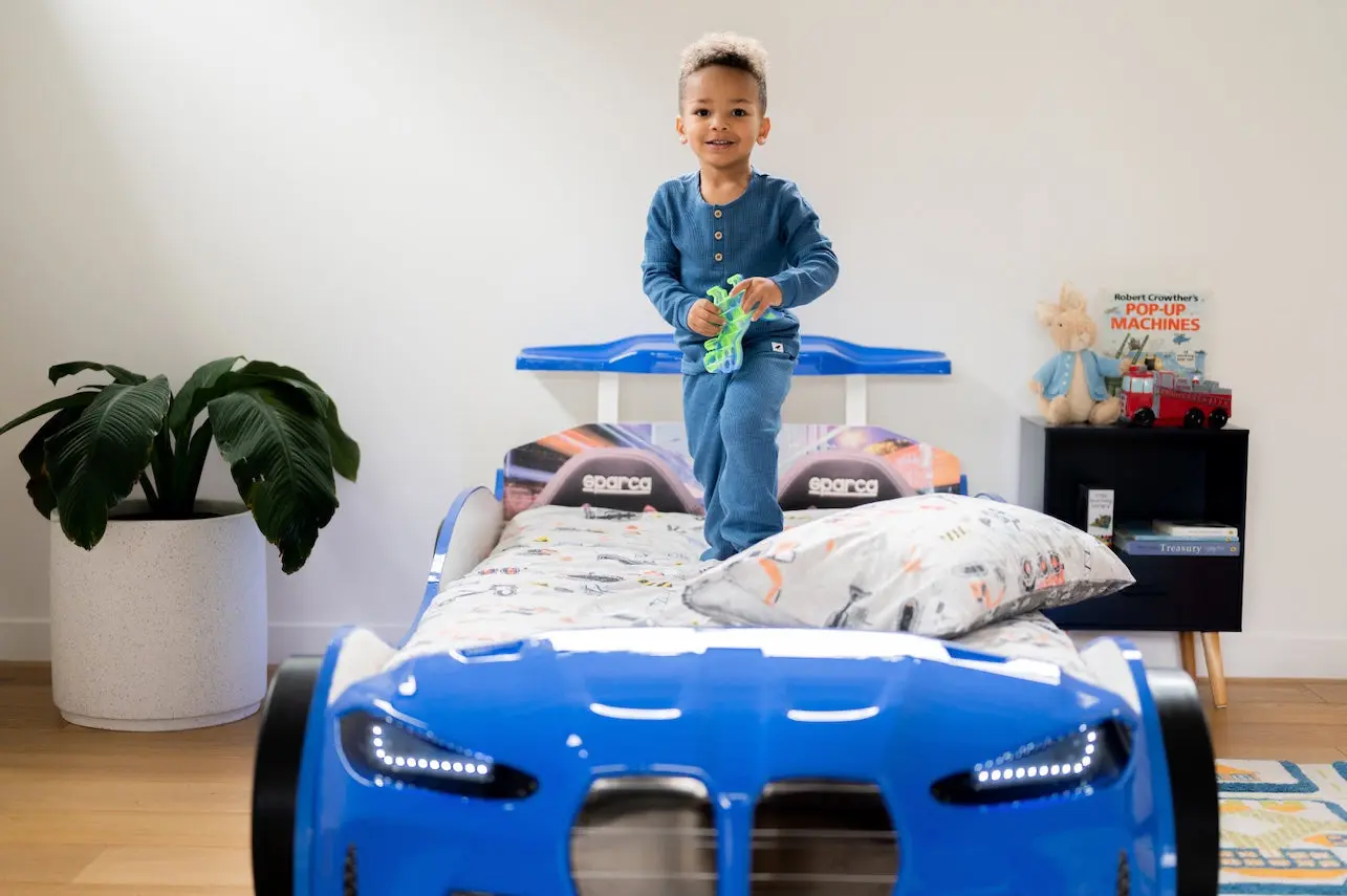 GTX - ARABALI YATAK - MAVİ