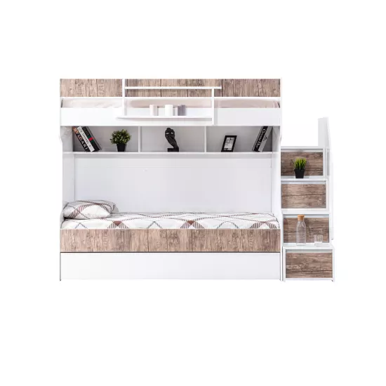 Berlin Ranza | Ceviz Çocuk Ranzası