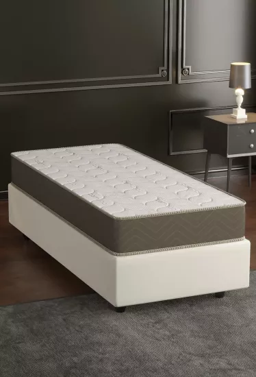 GT1 - Beyaz Arabalı Yatak  | Ortapedik Yataklı 