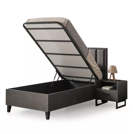 Dark Bazalı Karyola |  Bazalı | 100-200 cm
