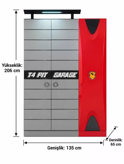 Ferrari Oda Takımı – Kırmızı Çocuk Odası